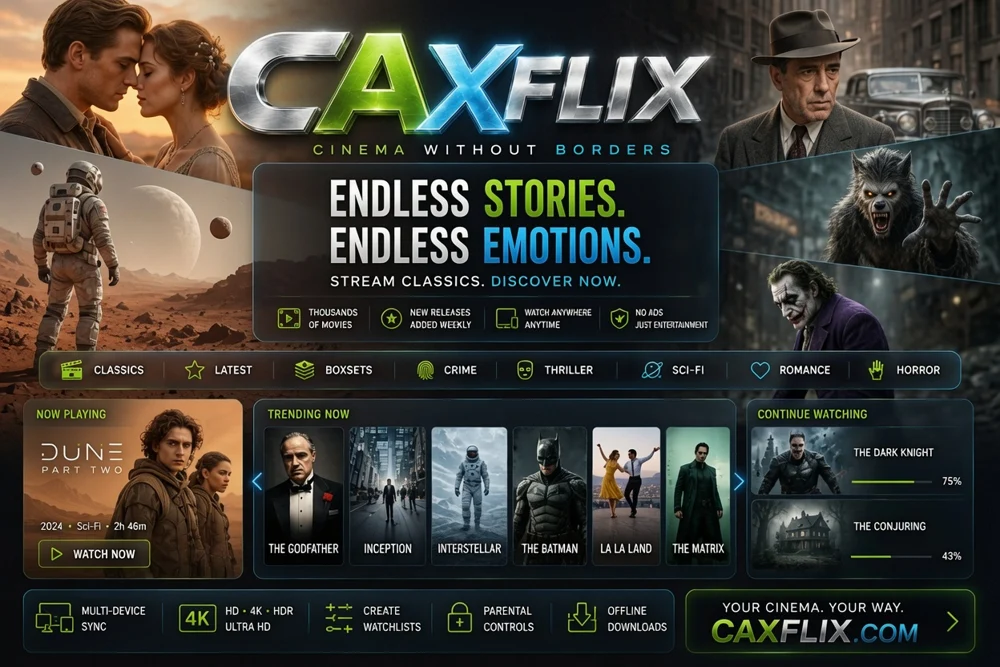 CAXFlix original CAXESS portfolio artwork